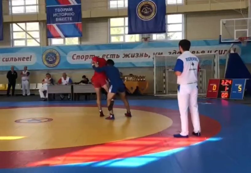 Армавирец выиграл всероссийский турнир по самбо