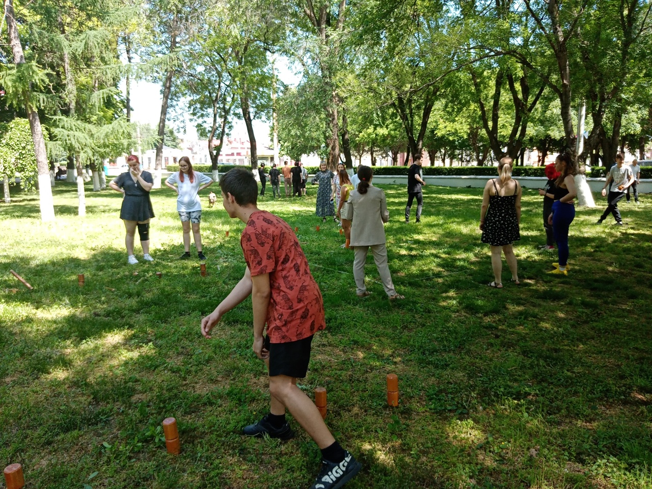 В Армавире студенты стали участниками Межгородской площадки реконструированных русских народных подвижных игр