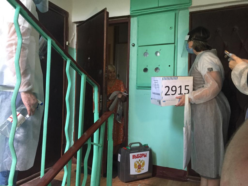 В Армавире граждане могут проголосовать на дому