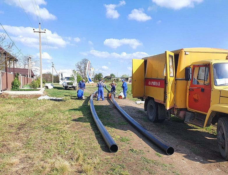 24 млн рублей выделено на строительство водопровода, который соединит Армавир и село Вольное