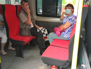 В Армавире водителей общественного транспорта отстраняют от работы за нарушение «масочного режима»