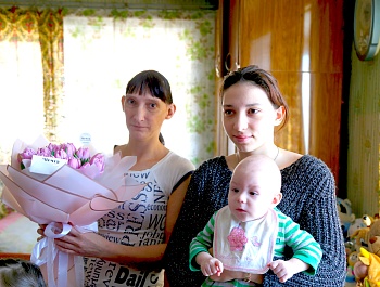 Цветочный бутик "Мечта Армавир" порадовал мать 7 детей