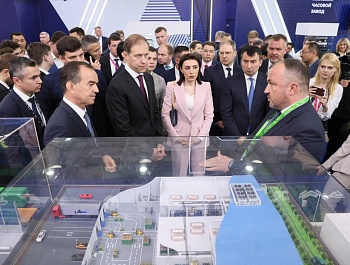 Губернатор Кубани рассказал об интересе к промышленникам из Армавира на международной выставке